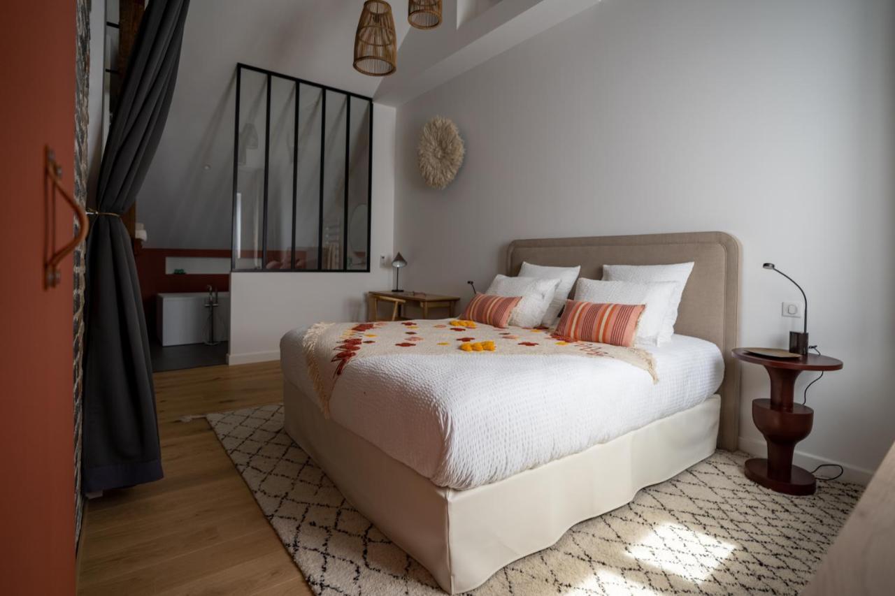 Krafft, Centre Ville, Climatise, Baignoire Double - La Cle Des Sacres Reims Ngoại thất bức ảnh