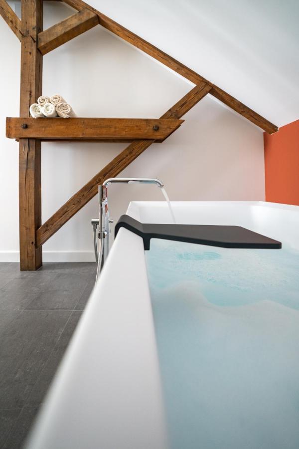 Krafft, Centre Ville, Climatise, Baignoire Double - La Cle Des Sacres Reims Ngoại thất bức ảnh